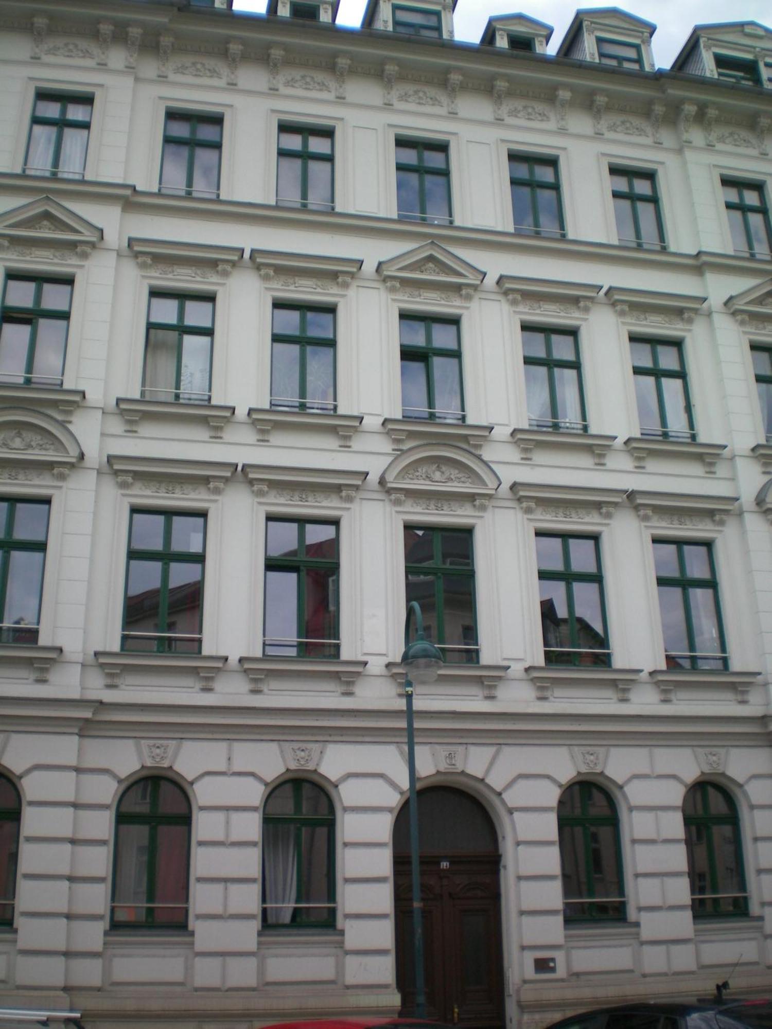 Zentrales Hochwertiges Gruenderzeit-Apartment Thomasius Leipzig Chambre photo